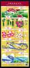 Briefmarken Japan Okinawa Rückgabe Fische Magnetbahn Brücke 5951-5960 Kleinbogen MNH -