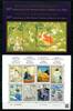 Briefmarken Japan Gemälde Museum Buntfasan Baum Badehaus Garten Blumen 5981-5990 MNH -