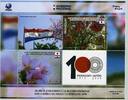 Briefmarken Paraguay Japan Diplomatische Beziehungen Flagge Blüten Orchideen Blumen MNH -