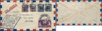 Briefmarken DO-X 1931 Brasilien Belem/Para 8.VIII.31 New York Brief Harms 47 DOX / -
