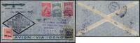 Briefmarken DO-X 1931 Brasilien Para 13.VIII.31 New York Brief Harms 47 DOX / -