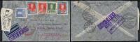 Briefmarken Katapult Argentinien Buenos Aires Stuttgart Berlin Buckow Catapult / 366 -