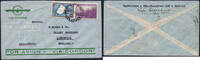 Briefmarken Katapult Argentinien Brief Buenos Aires Liverpool England Catapult/ 477 -