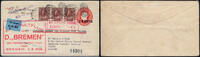 Briefmarken Katapult Kanada Dampfer Bremen Ganzsache Mitläuferpost Catapult 2 Ca / 702 -