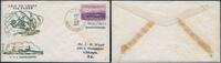 Briefmarken USA 1935 USS Northampton Ship to Shore Naval Cover Chicago Katapult Catapult/756 -