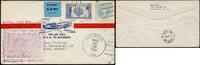 Briefmarken USA 1938 First Flight FAM 17 Baltimore Bermuda nach Lund Schweden Brief / 880 -