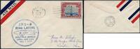 Briefmarken Zeppelin USA ZRS-4 Ring Laying Akron nach Wooster Gedenkumschlag / 2274 -