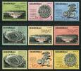 Briefmarken Honduras 1965 Olympiade Olympics Tokyo Stadien Dienst Official 230-238 MNH -
