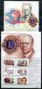 Briefmarken Nicaragua 2000 Lions Karitative Organisationen 4262-4267 + Block 317 MNH -