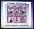 Briefmarken Nicaragua Hospital Medizin Klinik Krankenhaus Medicine Kleinbogen MNH -