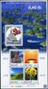 Briefmarken Japan Block 260 Nagasaki Kirche Schiff Insel Folklore Berg Blume Fest MNH -