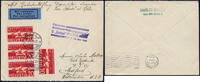 Briefmarken Katapult Schweiz Brief Basel MeF Medford USA Dampfer Europa Catapult / 534 -