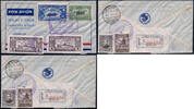 Briefmarken 45 Pesos Zeppelin 1936 Paraguay 8. SAF Reko-Brief Frankfurt Main Si 359 / -
