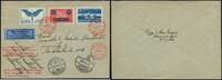 Briefmarken Schweiz Balkanflug Zürich Istanbul Swissair Verzögerungsstempel Brief / 567 -
