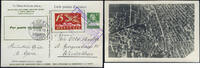 Briefmarken Schweiz Erstflug La Chaux-de-Fonds Bale Ganzsache Basel Winterthur / 546 -