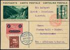 Briefmarken Schweiz Erstflug Zürich Interlaken Neu-Affoltern Bild-Postkarte / 564 -