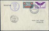 Briefmarken Schweiz Ballonpost Aarau Briefmarkenausstellung Hornussen Gossau / 575 -
