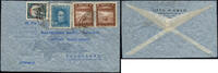 Briefmarken Katapult 1935 Chile Notwasserung Brief Santiago Lippstadt Catapult 385 / -