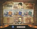 Briefmarken Ecuador 150 Jahre Briefmarken Stamp Centenary Postwesen Block MNH -