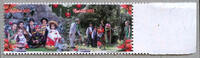 Briefmarken Bolivien Bolivia 2023 Weihnachten Kinder Folklore Musik Flöte Christmas MNH -