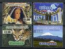 Briefmarken Ecuador Tourismus Provinzen Ozelot Vulkan Hl. Jungfrau 3215-3218 MNH -