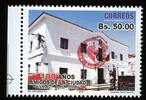 Briefmarken Bolivien Bolivia Freimarke Aufdruck Architektur Freunde der Stadt MNH -