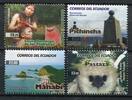 Briefmarken Ecuador Tourismus Provinzen Indios Harpyie Küste Denkmal 3251-3254 MNH -