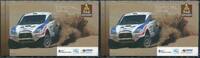 Briefmarken Argentinien Argentina Rallye Dakar Autos Cars Motorsport Markenheft MNH -