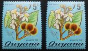 Briefmarken Guyana Blume Blüte Flower Blossom Pflanze Plant Aufdruck 628 MNH -