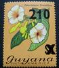 Briefmarken Guyana Blume Blüte Flower Blossom Pflanze Plant Aufdruck 631 Postfrisch MNH -