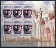 Briefmarken Guyana Papst Johannes Paul II. Pope John Paul 7838 KLB Postfrisch MNH -