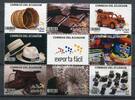 Briefmarken Ecuador Export Schokolade Hüte Textilien Handwerk 3342-3349 Postfrisch MNH -