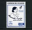 Briefmarken Ecuador UPAEP Manuela Espejo Schriftstellerin 2608 Postfrisch MNH -