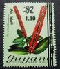 Briefmarken Guyana Pflanze Plant Aufdruck Freimarke B692 Postfrisch MNH -