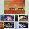 Briefmarken Mongolei 2023 Weltraum Raumfahrt Space Espace Satellit Ungezähnt Imperf MNH -