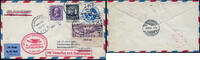 Briefmarken Katapult 1931 USA Ganzsache New York Landpost Braunschweig Catapult H 46 a/ -