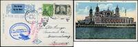 Briefmarken Katapult 1931 USA Karte New York Landpost Braunschweig Catapult H 51 a/ -