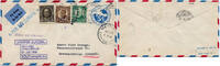 Briefmarken Katapult 1931 USA Brief New York Landpost Braunschweig Catapult H 60 a / -