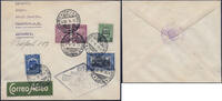 Briefmarken DO-X Kolumbien Brief SCADTA Cali Rio de Janeiro Konstanz Harms 33 a DOX/974 -