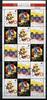 Briefmarken Kolumbien Colombia 150 Jahre Briefmarken II Kleinbogen 2594-2596 MNH -
