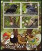 Briefmarken Peru Block 90 Vögel Eule Birds Owl Uccelli Oiseaux Kauz MNH -