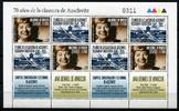 Briefmarken Uruguay Auschwitz Holocaust 70 Jahre Befreiung Kleinbogen Postfrisch MNH -