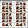 Briefmarken Surinam Affen Monkeys Wildtiere Primaten 2336-2344 ZD-Bogen Postfrisch MNH -