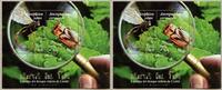 Briefmarken Peru Block Insekten Insects Käfer Beetle Mücke Neue Spezies MNH -