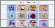 Briefmarken Surinam Blumen Flowers Blüten Blossoms Pflanzen 2812-2823 MNH -