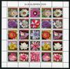 Briefmarken Surinam Blüten Blumen Bloemen Flowers Plants 2345-2354 ZD-Bogen MNH -