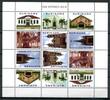 Briefmarken Surinam Kirchen Religion Kerken Churches 2553-2558 Kleinbogen MNH -