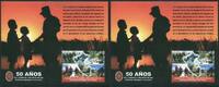Briefmarken Peru Militär Streitkräfte Armee Heer Military Soldaten Kinder Block 41 MNH -