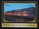 Briefmarken Peru Krankenhaus Hospital Architektur Architecture Klinik Postfrisch MNH -