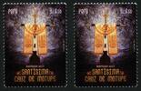 Briefmarken Peru Weihnachten Christmas Natal Navidad Kreuz Religion Altar MNH -